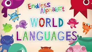 Endless Alphabet #27 - Learn the World's Most Spoken Languages with Talking Letters | Originator