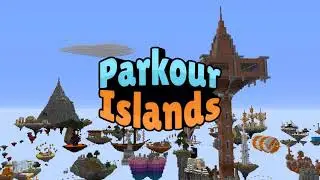 Parkour Islands Official Trailer (A +100 Level Minecraft Parkour Map)