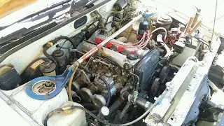 AE86 4.5AG SOLEXキャブ エンジン始動＠性能維持の始動確認