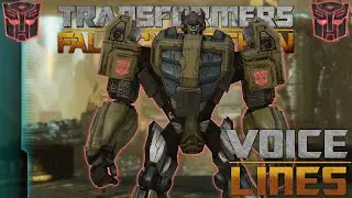 Transformers: Fall of Cybertron - Autobot Multiplayer 3 Voice Lines