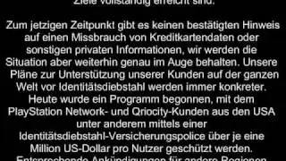 Playstation Network Update 06.05.11 Ein Brief von Howard Stringer! WICHTIGE INFOS!!