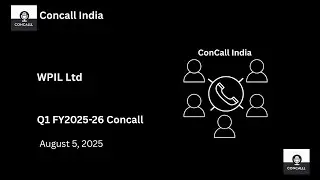 WPIL Ltd Q1 FY 2025-26 Concall