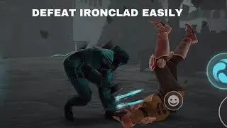 How to defeat IRONCLAD easily. #shadowfight #shadowfight4 #shadowfightarena #nikki #gaming