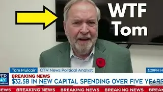 ANGRY Tom Mulcair FACE PLANTS Over Mark Carney Budget