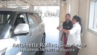 Antoinette Rollins  Service Training at Napleton Infiniti of Augusta