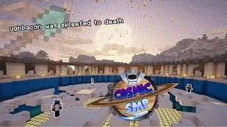 getting a victory royale in spleef (cosmic smp)