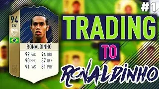 Road to Ronaldinho #1 - FIFA 18 Trading Series (INSANE TRADING METHOD!)