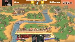 S@P2 - Lkos (Bowser) Vs. DeMonkee (Captain Falcon) - Round 5