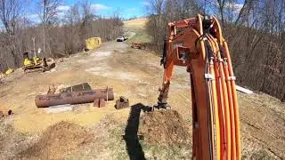 Will The New Excavator Pass The Test? Doosan DX63 Moving Dirt and Unloading
