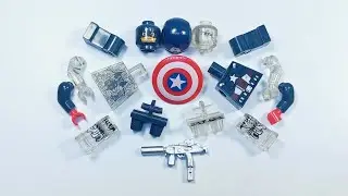LEGO CAPTAIN AMERICA AND LEGO INVICIBLE MAN | ASSEMBLE LEGO