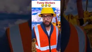Funny workers 😂🤣😂 #funny #workers #reaction