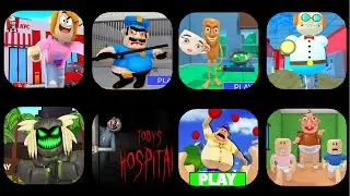 Escape KFC Obby! , CAPPUCCINO ASSASSINO PRISON RUN! , SQUID GAME 3 PRISON RUN