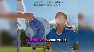 Shark FlexBreeze HydroGo Fan Review | Best Portable Misting Fan for Camping and Desk Use