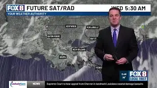 Morning weather update for Wednesday, June 18 at 5 a.m.