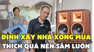 ĐỊnh x&acirc;y nh&agrave; xong mới mua , nhưng qu&aacute; th&iacute;ch rồi a quất ngay bộ d&agrave;n ALpha12