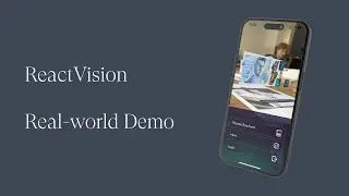 Building an AR App with ReactVision - React Native AR App Demo Built with ReactVision