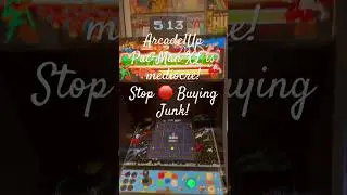 Arcade1Up Pac-Man XL is mediocre! Stop🛑 buying A1Up Junk!