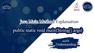 main method in java | main method explanation | public static void main(string args) in java