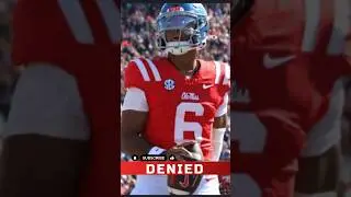 Ole Miss fighting to save Trinidad Chambliss's final season #olemiss #appeal #cfb