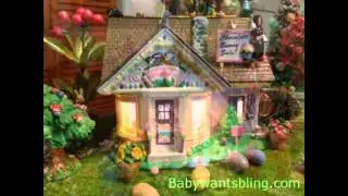 Department 56 Easter Village Holiday Display
