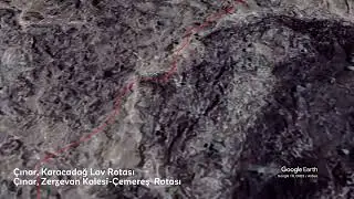 Diyarbakır Kral Yolu - &Ccedil;ınar, Karacadağ Lav Rotaları 3D