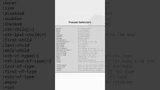 CSS CheatSheet #shorts #learnhtml5andcss3 #cheatsheet #webdesign #webdevelopment #coding #viral