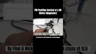 PID Position Control of a DC Motor - Regulator