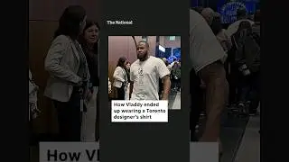 How Vladdy ended up wearing a Toronto designer&rsquo;s shirt