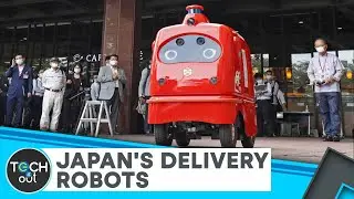 Self-driving delivery robots hit Japanese streets | Tech It Out