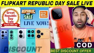 Sale LIVE 🔥 Flipkart Republic Day Sale 2026 Best Mobile Deals 🔥 Amazon Great Republic Day Sale 2026
