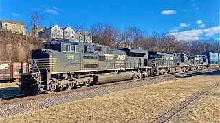 SD70ACE Leads NS 29G