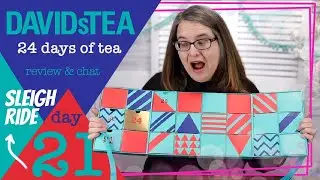 21 Sleigh Ride DAVIDsTEA 24 Days of Tea Advent Calendar 2019 #24daysoftea #tea
