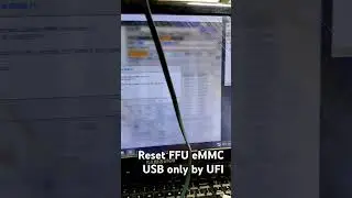Hanya UFI yang bisa begini. Reset FFU eMMC by USB only.