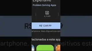 OS JOGOS MAIS CAROS DA PLAY STORE! #game #games #shortsgame