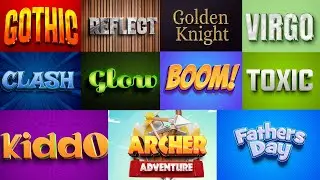 40+ FREE Editable 3D Text Effects & How to Customize Them in Photoshop