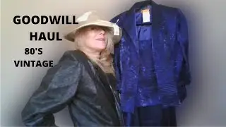 THRIFT HAUL THURSDAY SUPER FUN 80'S VINTAGE TO RESELL ON ETSY, SHOPTHRILLING, DEPOP, EBAY & POSHMARK