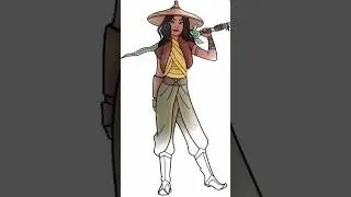 Guess This Disney Hero Before She Disappears? #viral #tranding #youtubeshorts #art #characterdesign