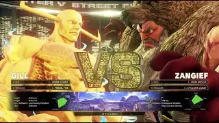 Gill vs Zangief - STREET FIGHTER V