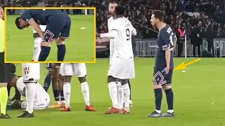 Lionel Messi injury  PSG vs Lille  😥😥