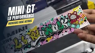 Mini GT LBWK Kuma Graffiti on Mercedes Benz Actros !