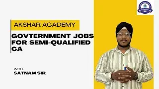 Government Jobs For Semi-Qualified CA #careerguidance #commercespotlight #charteredaccountant