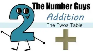 The Number Guys: Addition - The Twos Table - The Kids' Picture Show (Fun & Educational)
