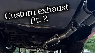 Ls Swap Genesis Coupe | custom exhaust pt.2 ‼️