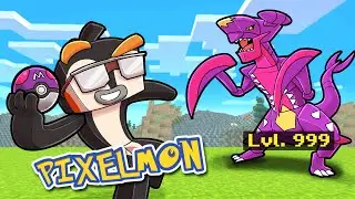 MY First *SHINY* Pokemon is a MEGA GARCHOMP!? (Minecraft Pixelmon)