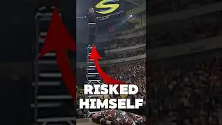 Story behind the FIRST TLC match #wwe #wrestling #shorts
