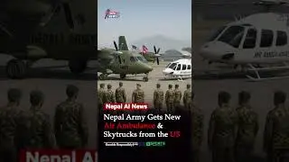 Nepal Army Gets New Air Ambulance & Skytrucks from the US #nepal #nepalnews #nepalarmy #news #shorts