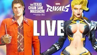 LIVE: 🎄✨ Texas Chain Saw Massacre FIRST ➜ DRUNK Marvel Rivals With CHAT 😭🥂 | New Year&rsquo;s Eve LIVE 🎄✨