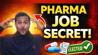 HOW TO GET A JOB IN PHARMA MNC COMPANY | JOB AFTER B PHARMA IN PHARMA MNC COMPANY 🤗 | 100 % Genuine
