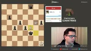 Sjakkoppgaver med Jon Ludvig Hammer