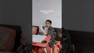 StuDying in Winters be like🤡 #motivation #study #relateable #funny #winter #exam #aspirantlife #sad